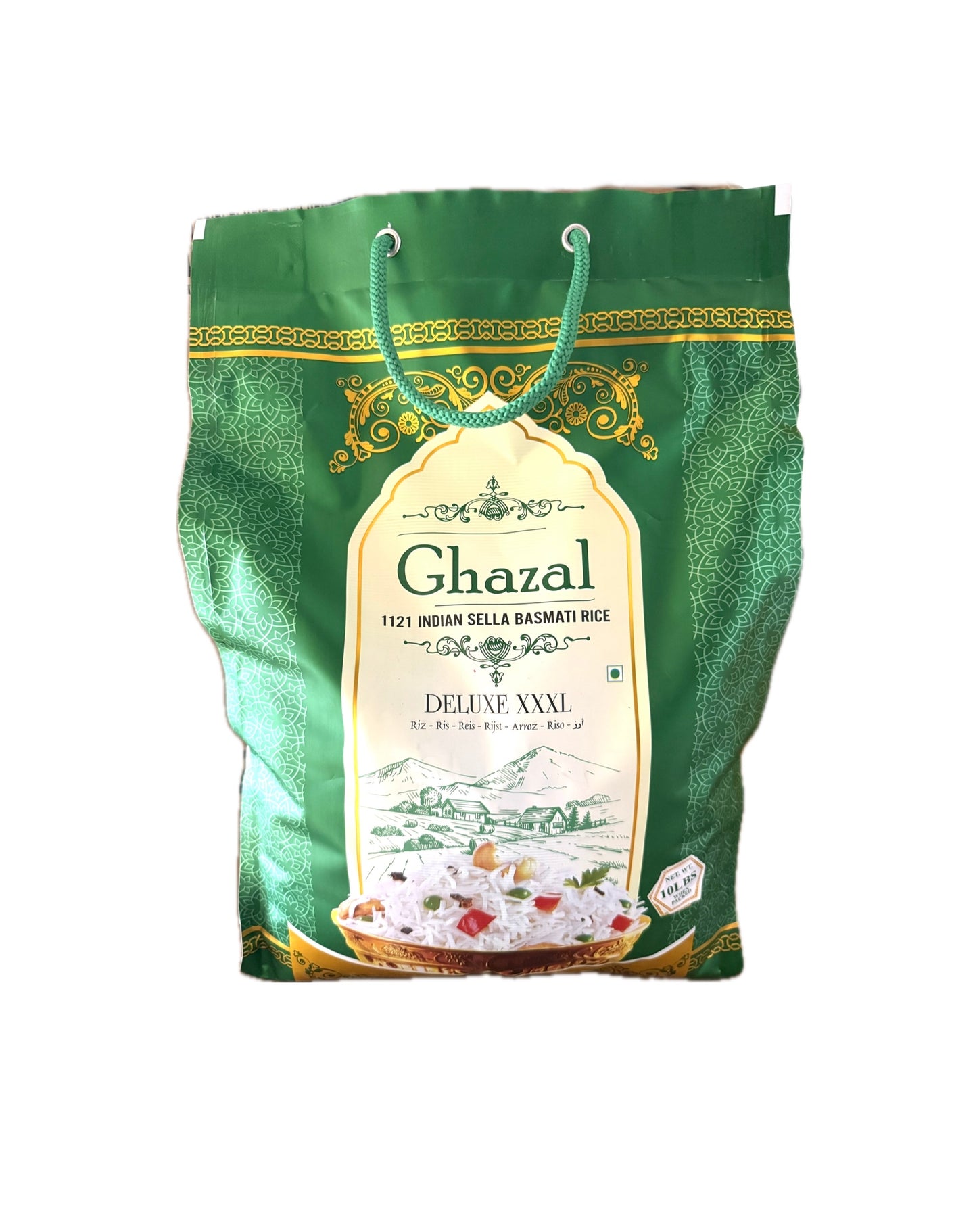 Basmati Rice | 1121 Indian Sella Basmati Rice | best basmati rice | 10lb | Ghazal Basmati Rice