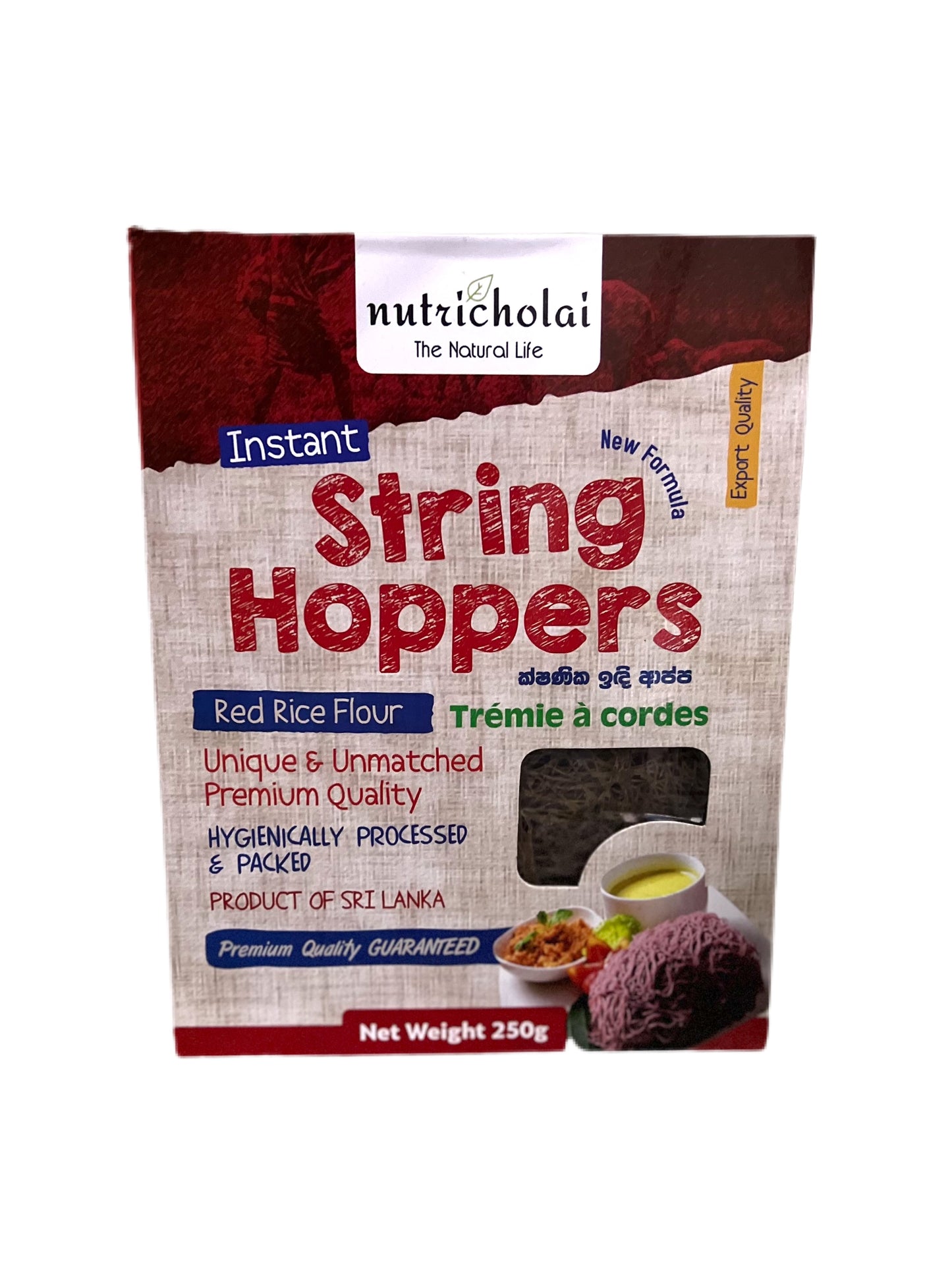 Instant red string hopper | 250g