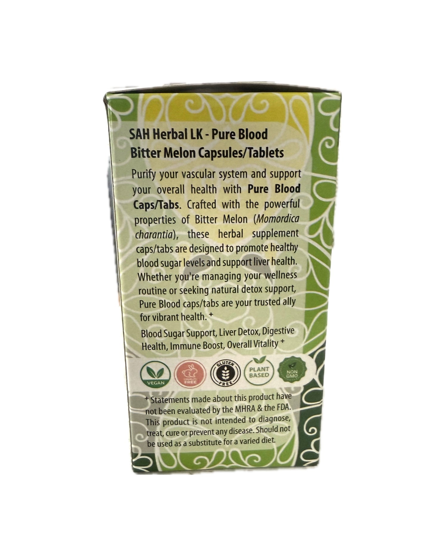 Bitter Melon Capsules | (Bitter Gourd) | 60 caps | Diabetes relief