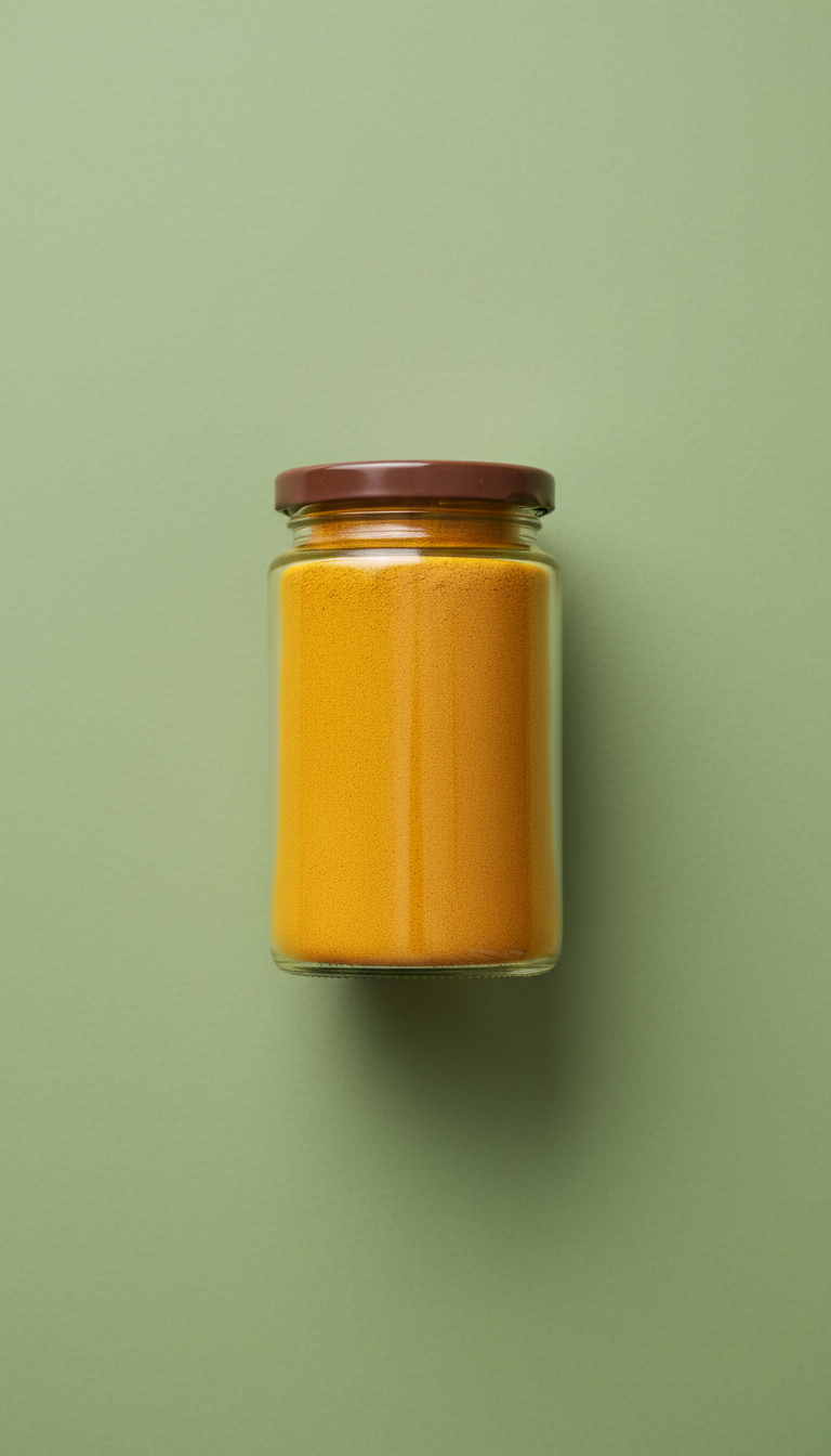 Golden turmeric powder for daily balance