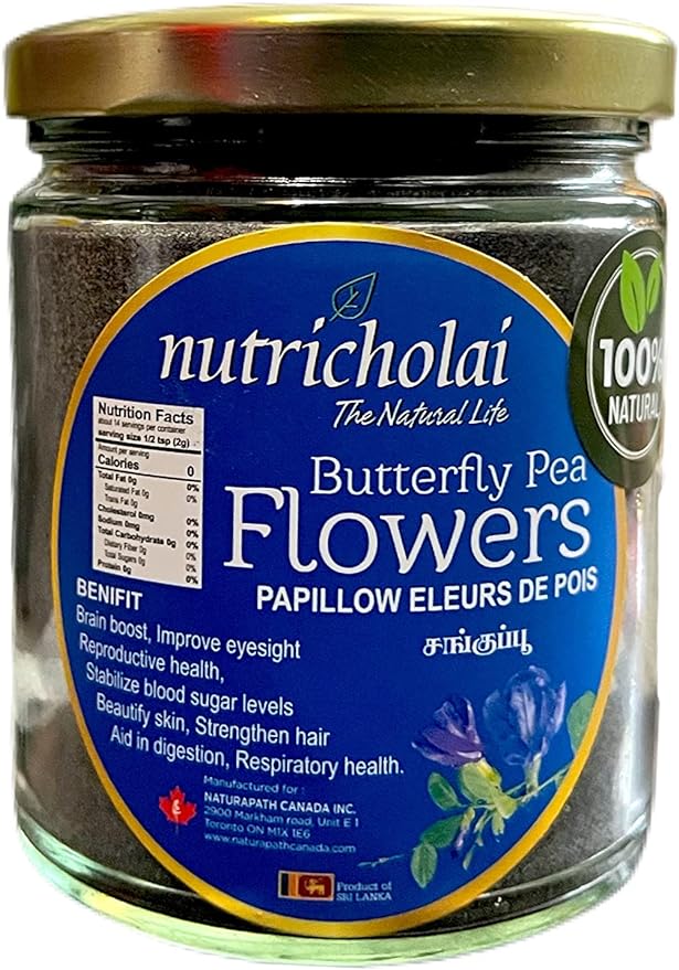 Butterfly Pea Flower Powder | சங்குப்பூ தூள் | 100g | "blue matcha"