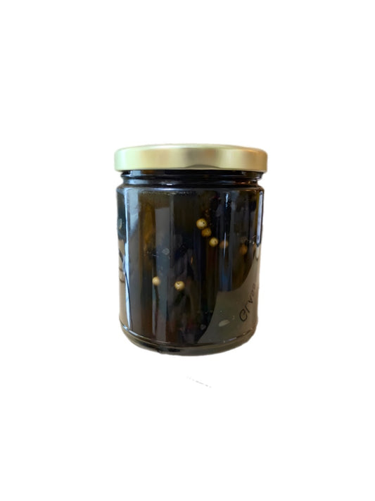 Ajwa Dates soaked in Wild Bee Honey with Black seeds and Pepper (black pepper and white pepper) | 350g