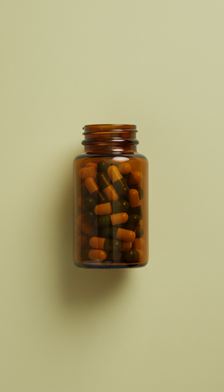 Herbal defense capsules with echinacea